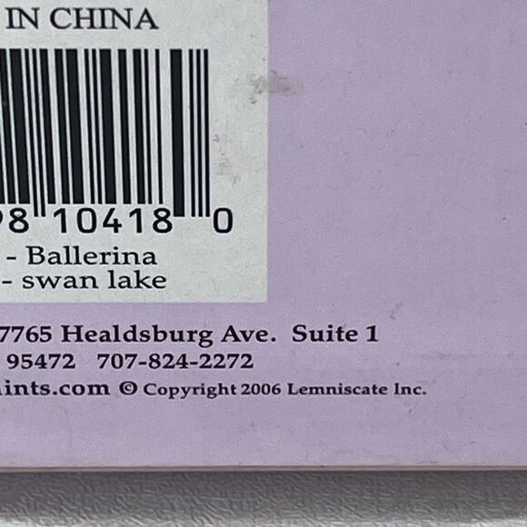 Enchantmints Pink Ballerina Swan Lake Dancer 6” Music Box 4 Drawers WORKS - Picture 12 of 12